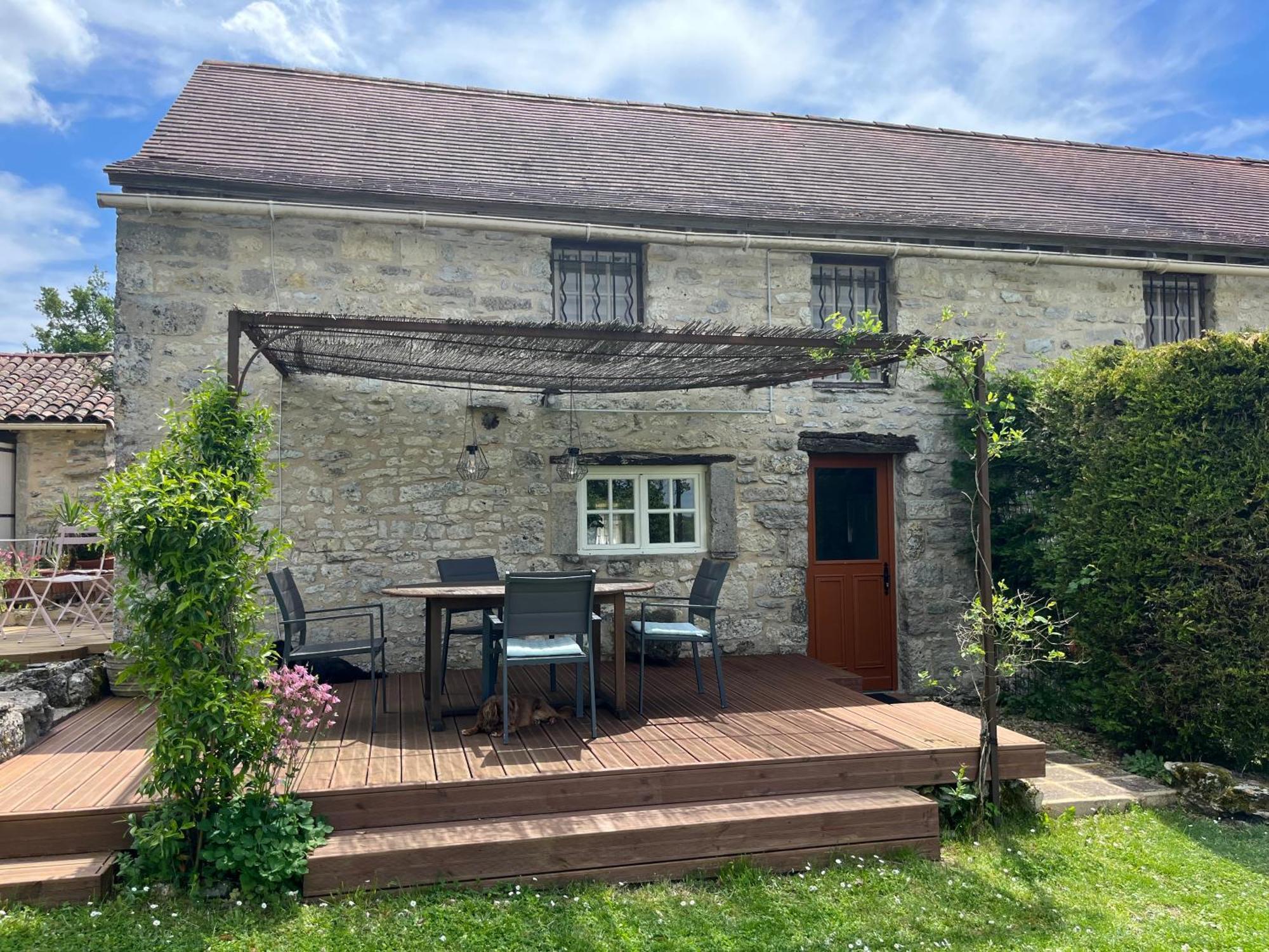 Les Gites Perard Caylus Exterior foto